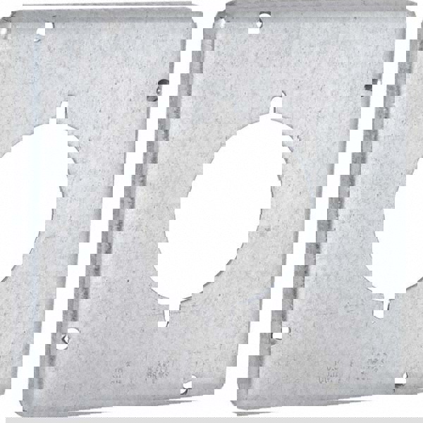 Electrical Device Box: Steel, Square, 8-1/4