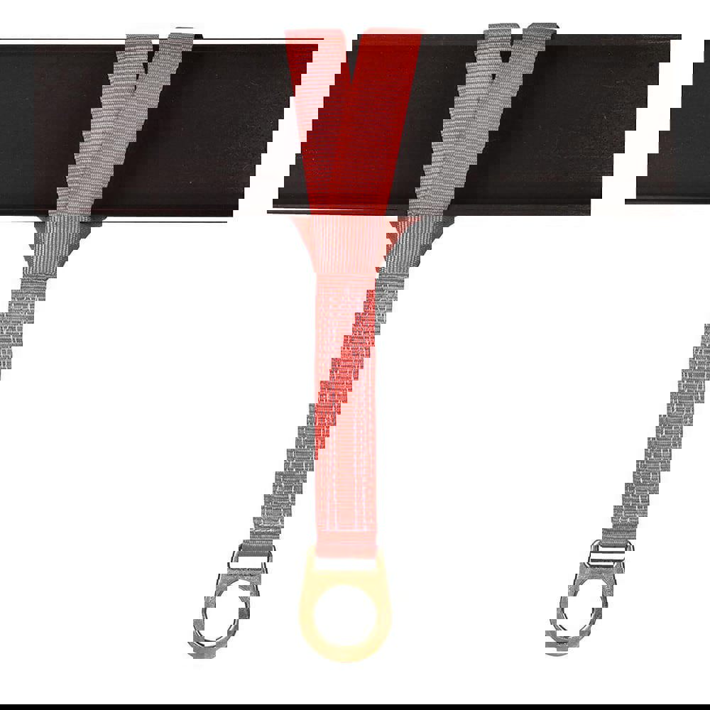 Anchors, Grips & Straps; Product Type: D-Ring Anchor ; Material: Nylon Webbing ; Color: Red ; Connection Type: D-Ring ; Standards: OSHA ; Temporary/Permanent: Temporary