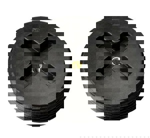 2 ABS CS CO PLUG W/ THRD BRS INS