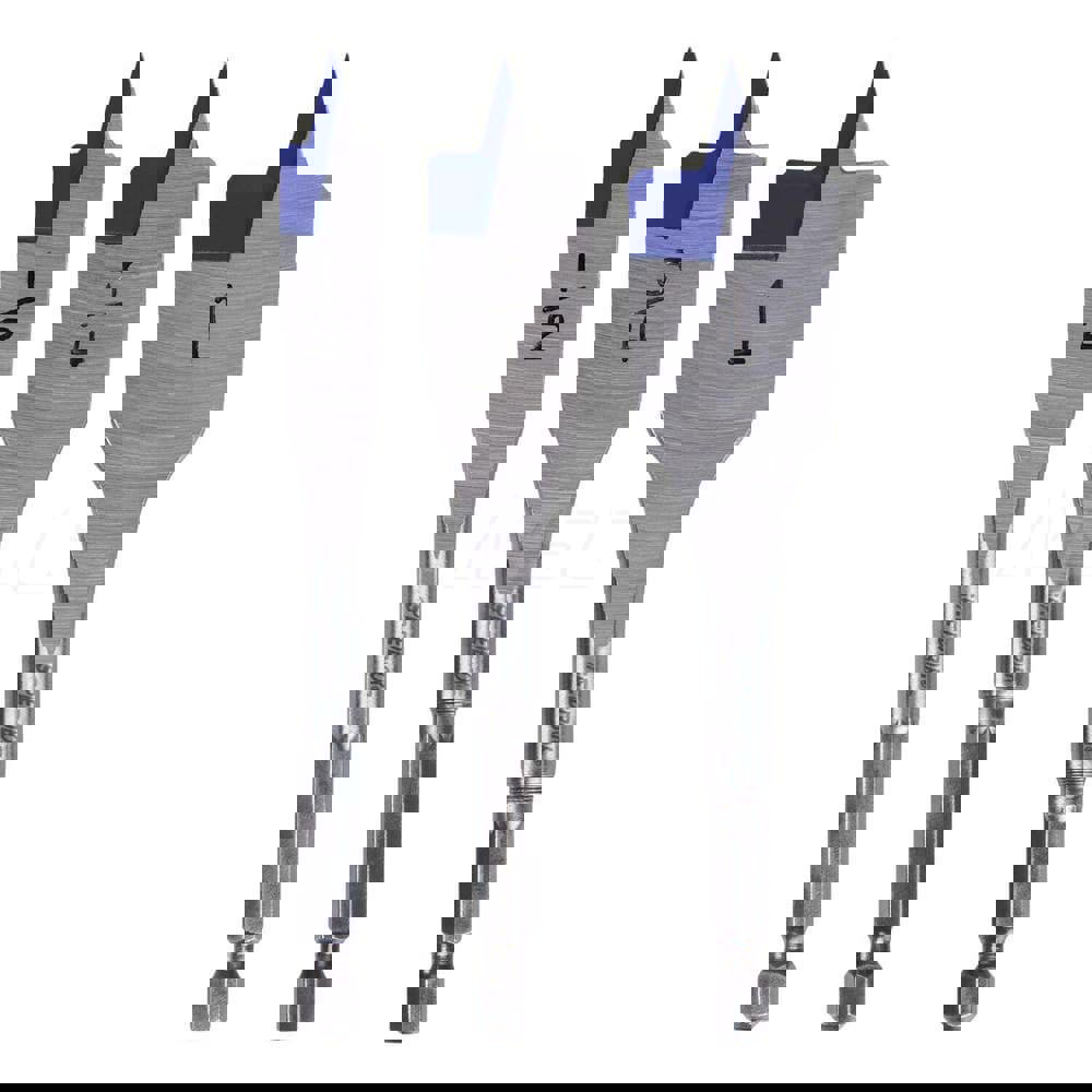 Drill Bit Set: Spade Drill Bits, 3 Pc, 1