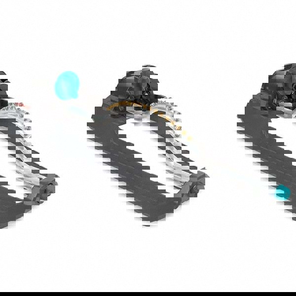 Lawn Sprinklers; Type: Oscillating ; Base Style: Sled ; Spray Coverage: 3600ft2 ; Sprinkler Type: Above Ground