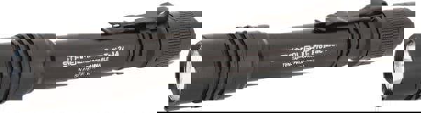 Handheld Flashlight: LED, 270 Lumens, 48 hr Max Run Time, Disposable Battery (Included)