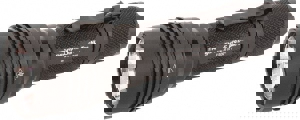 Handheld Flashlight: LED, 1.5 hr Max Run Time, CR123A battery