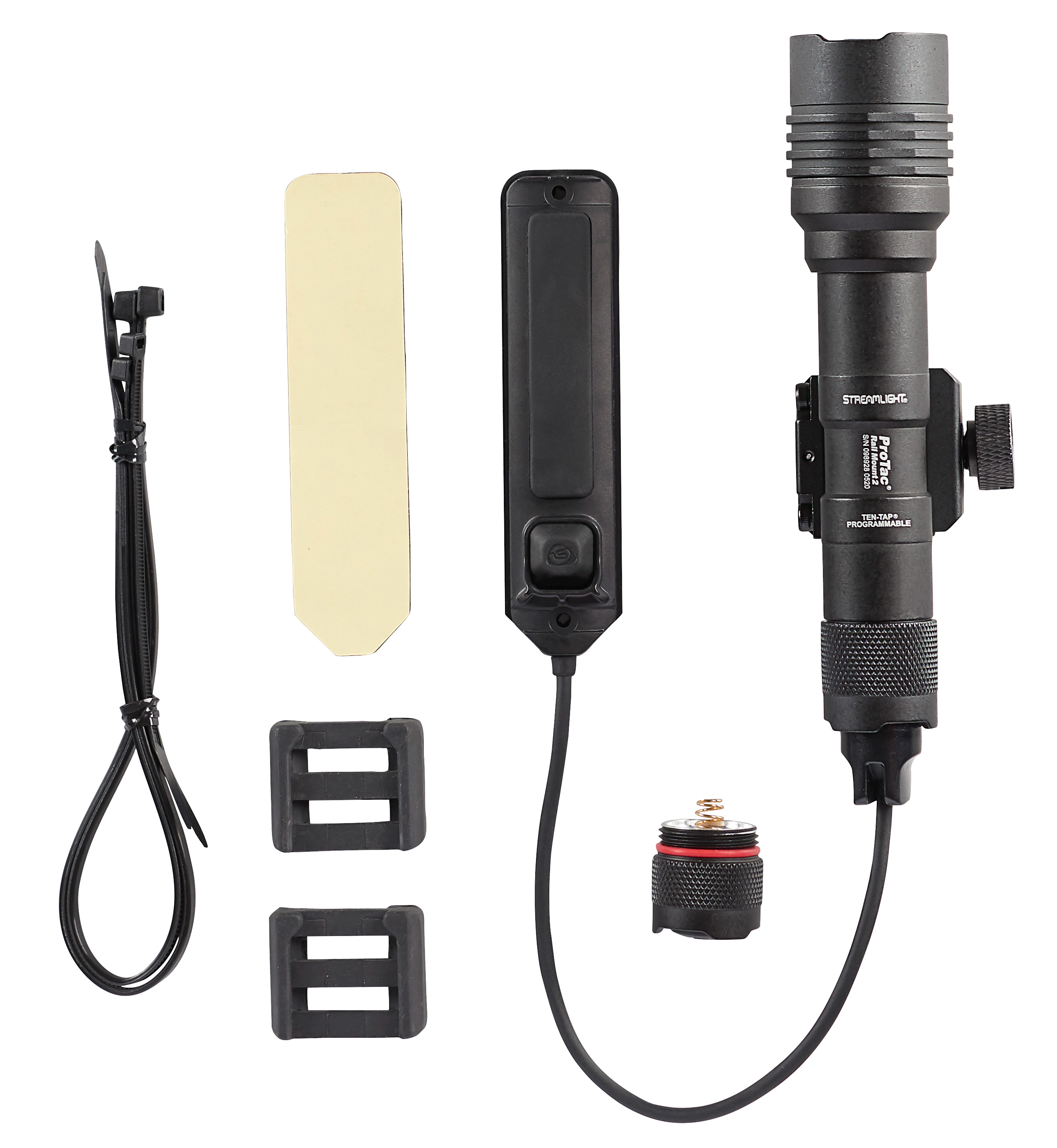 Handheld Flashlight: LED, 18 hr Max Run Time, CR123A battery