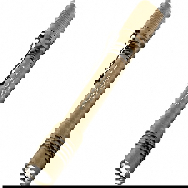 Handheld Flashlight: LED, 43 hr Max Run Time, AA Battery