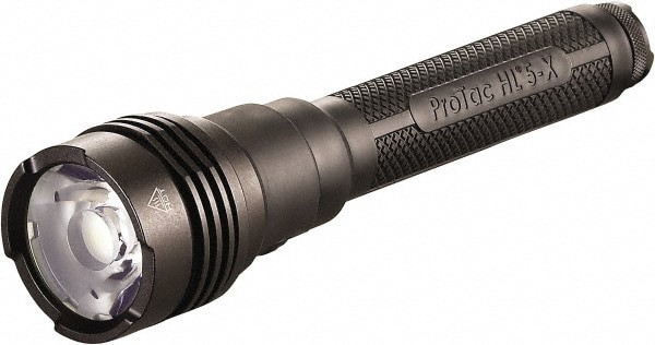 Handheld Flashlight: LED, 10.5 hr Max Run Time, CR123A battery