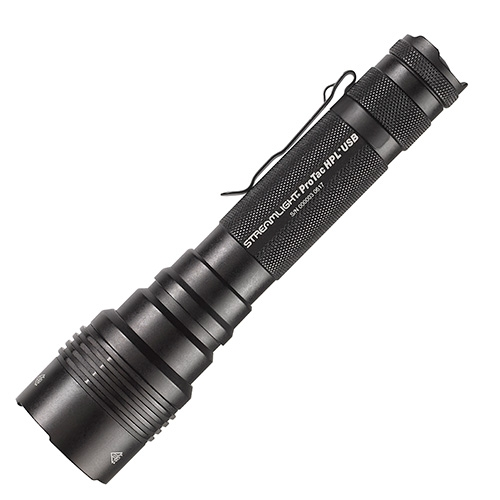 Handheld Flashlight: LED, 20 hr Max Run Time, CR123A battery