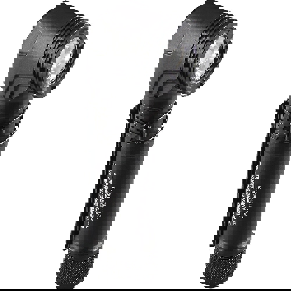 Right Angle Handheld Flashlight: LED, 1000 Lumens, 24 hr Max Run Time, Rechargeable Lithium-ion Battery (Included)