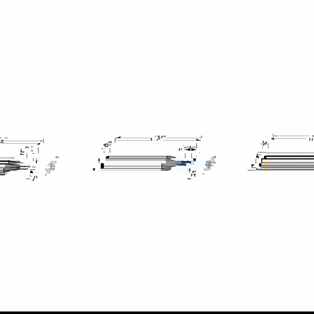 Square End Mill: 0.1