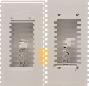 1/4-Turn Lead-Free Metal Powder-Coated Sweat Ice Maker Supply Box