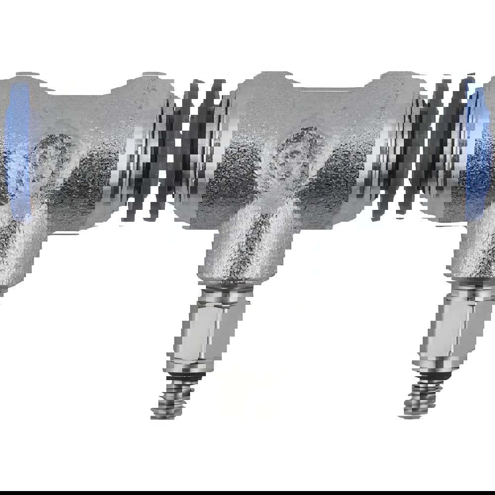 Push-to-Connect Tube x Male x Tube x Male UNF Fitting: Swivel Branch Tee, #10-32 Thread, UNF, 5/32