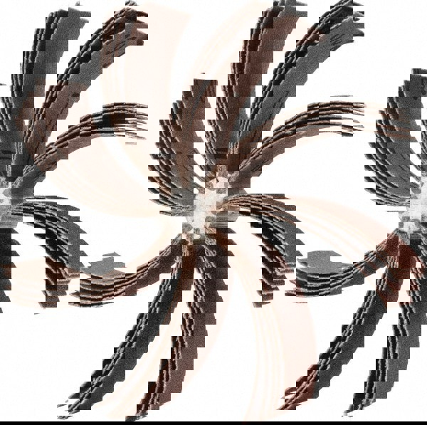 80 Grit, Coated, Aluminum Oxide Bore Polisher