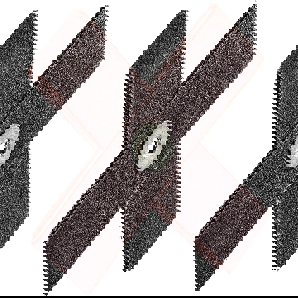 80 Grit, Medium Grade, Aluminum Oxide Cross Pad