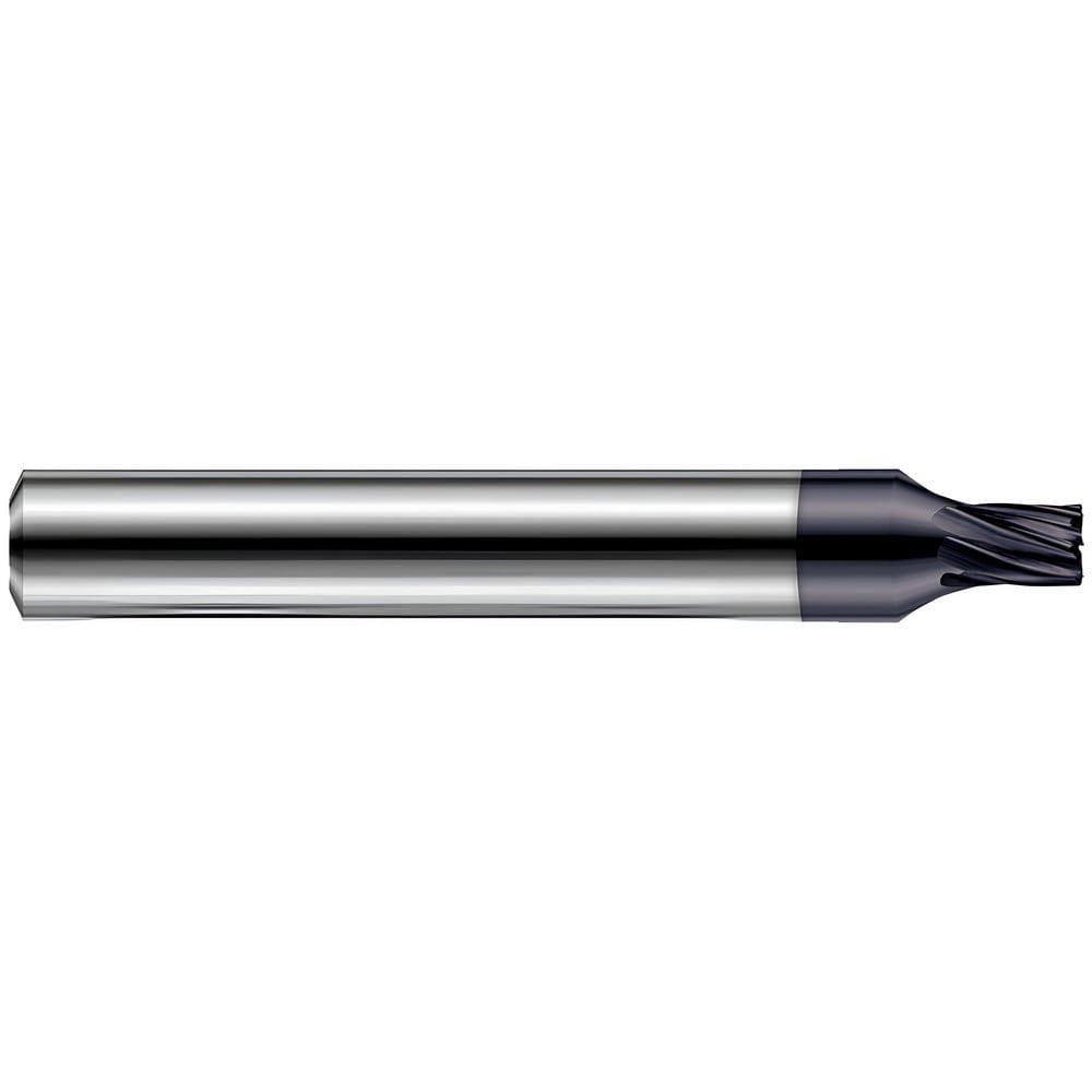 Corner Radius End Mill: 1/4
