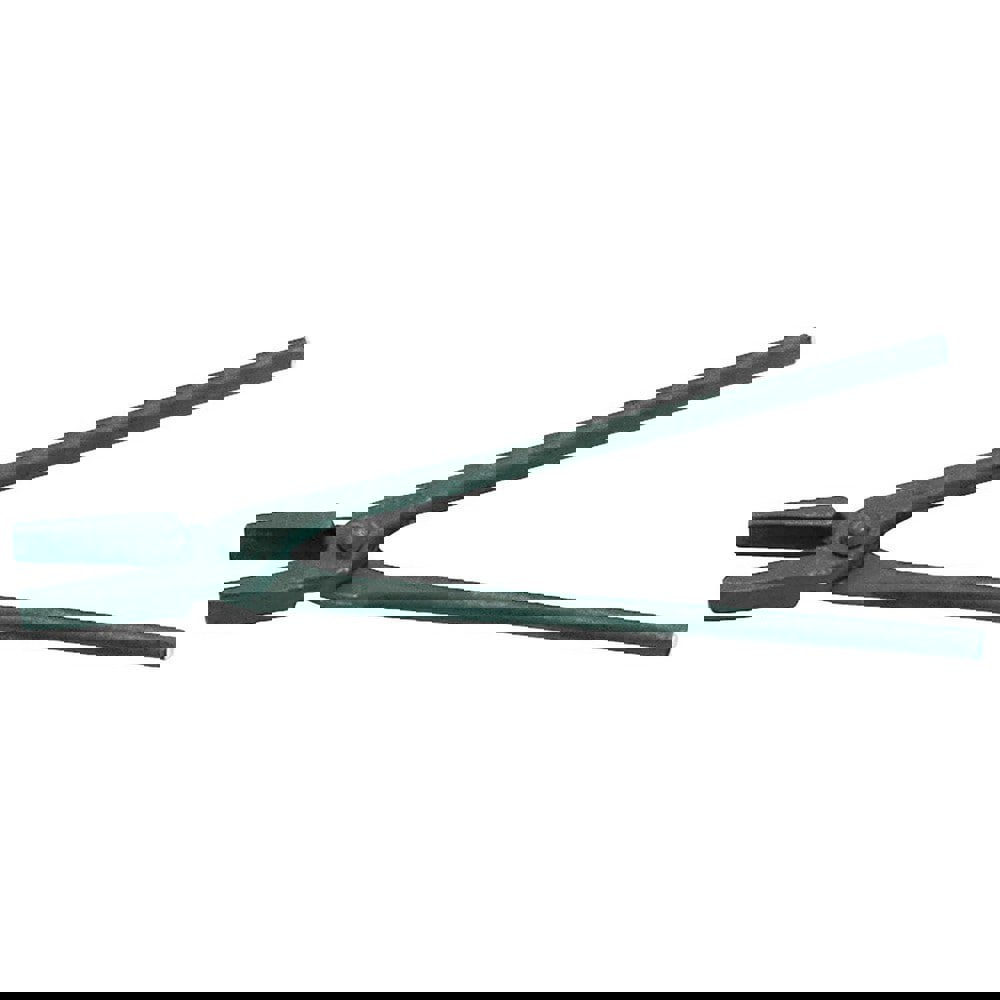 Tongs; Type: Round Nose Blacksmith's Tong with Flat Mouth for 10 mm Workpieces ; Material: Steel ; Overall Length (Decimal Inch): 19.6850