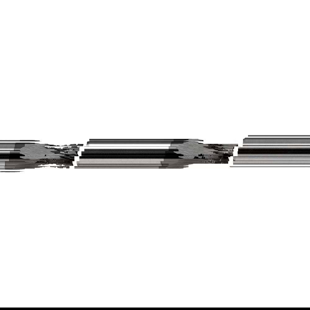 Square End Mill: 1/4'' Dia, 1-1/4'' LOC, 1/4'' Shank Dia, 2-1/2'' OAL, 6 Flutes, Solid Carbide