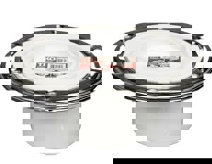 3X4 PVC TKO CLST FLG W/ SS RNG