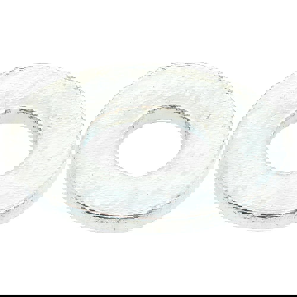 #10 Screw SAE Flat Washer: Steel, Zinc-Plated