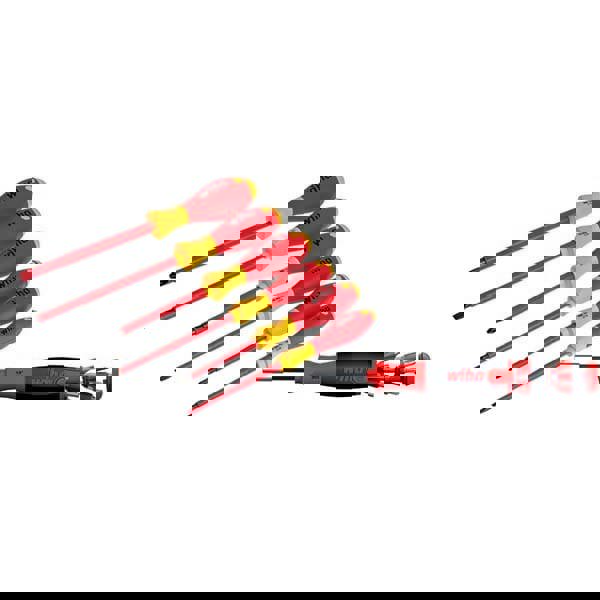 Screwdriver Set: 6 Pc, Phillips & Slotted