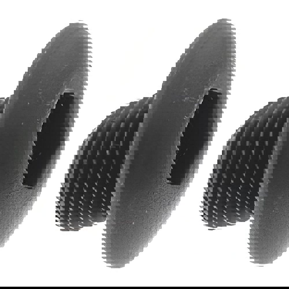 Button Socket Cap Screw: #10-32 x 1/4, Alloy Steel, Black Oxide Coated