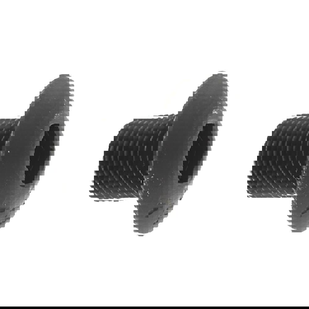 Button Socket Cap Screw: #10-32 x 3/8, Alloy Steel, Black Oxide Coated