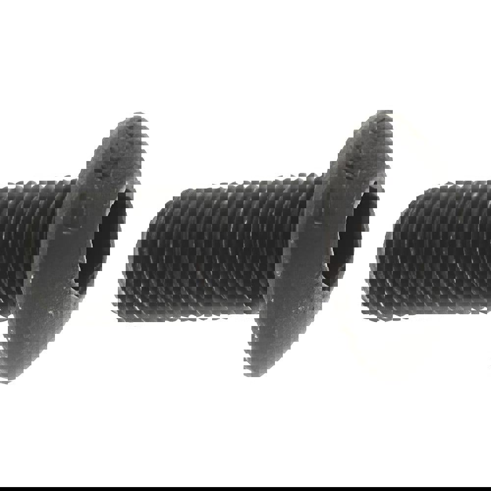 Button Socket Cap Screw: #10-32 x 1/2, Alloy Steel, Black Oxide Coated