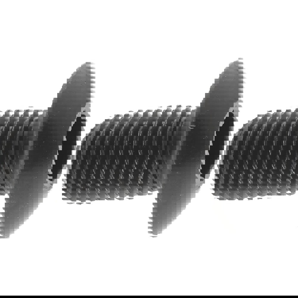 Button Socket Cap Screw: #10-24 x 1/2, Alloy Steel, Black Oxide Coated