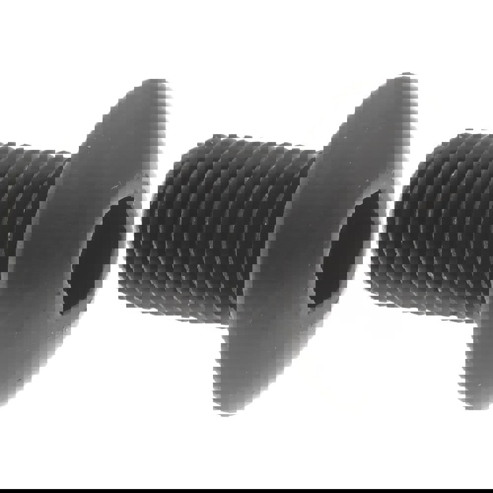 Button Socket Cap Screw: #8-32 x 3/8, Alloy Steel, Black Oxide Coated