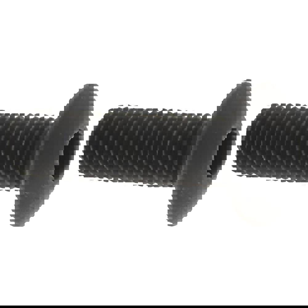 Button Socket Cap Screw: #6-32 x 1/2, Alloy Steel, Black Oxide Coated