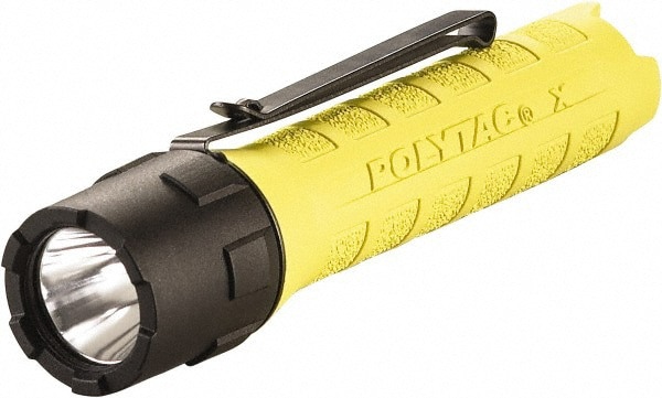 Handheld Flashlight: LED, 65 hr Max Run Time, CR123A battery