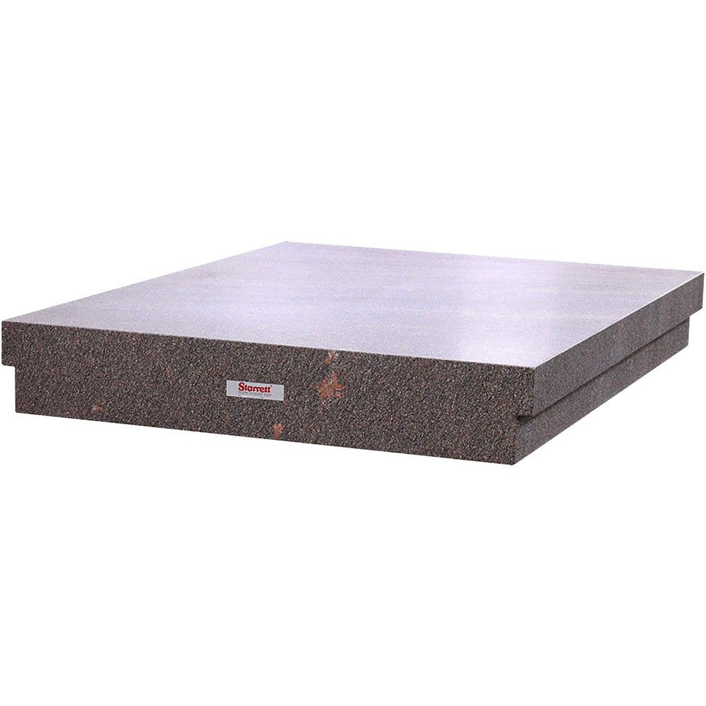 Inspection Surface Plates; Plate Type: 2-Ledge ; Grade: B ; Color: Superior Red ; Material: Granite ; Thickness (Inch): 4 ; Overall Length (Inch): 24