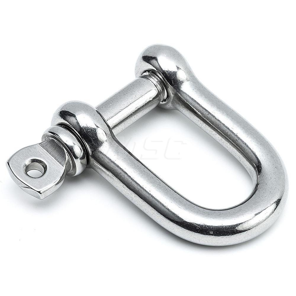Tool Holding Accessories; Connection Type: D-Ring ; Color: Polished Chrome ; Type: Tether Shackle ; UNSPSC Code: 24112401