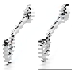 1-1/4 17 GA BX FLG P TRAP W/ CO