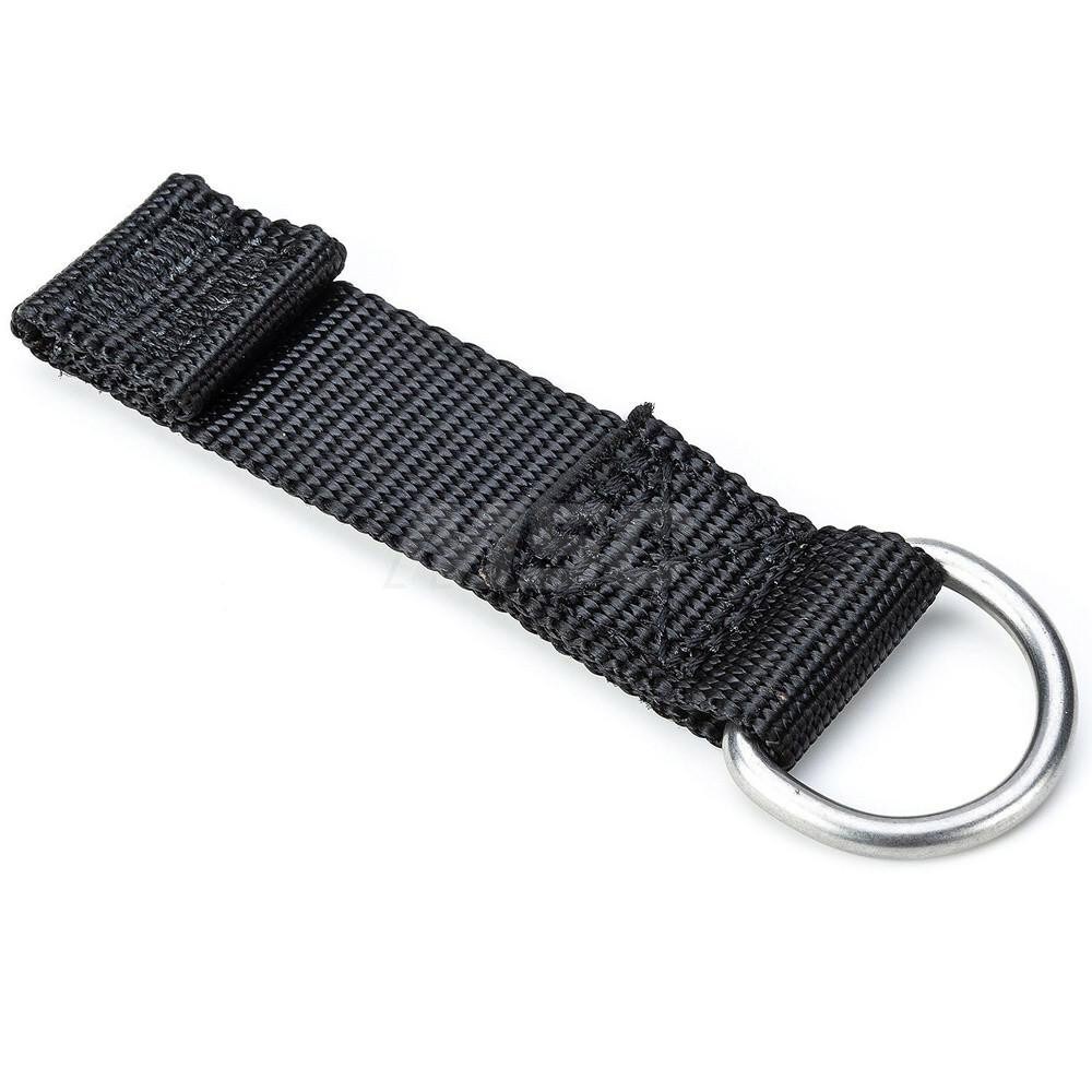 Tool Holding Accessories; Connection Type: D-Ring ; Color: Black ; Type: Single D Ring Web Tether ; UNSPSC Code: 24112401