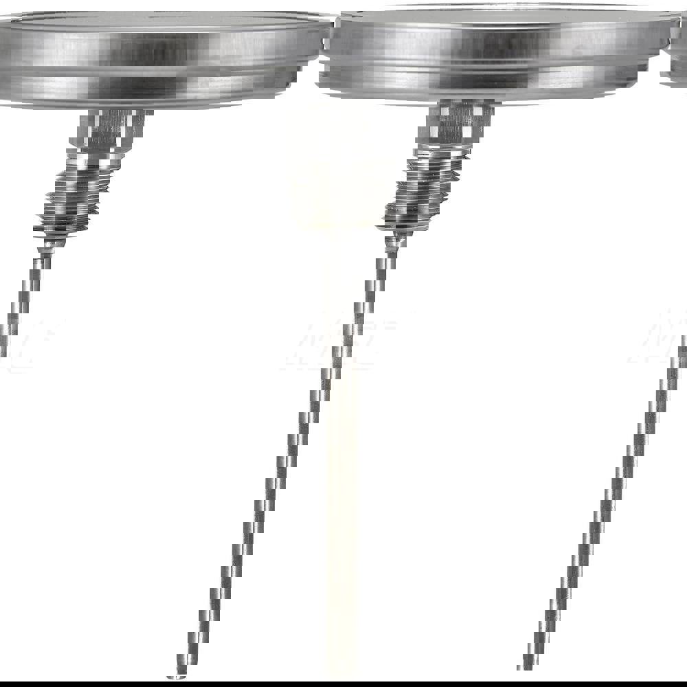Bimetal Dial Thermometer: 150 to 750 &deg; F, 5