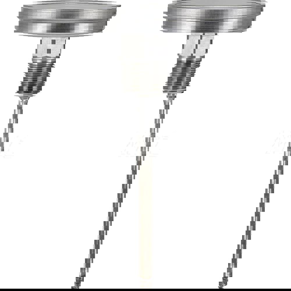 Bimetal Dial Thermometer: 150 to 750 &deg; F, 3