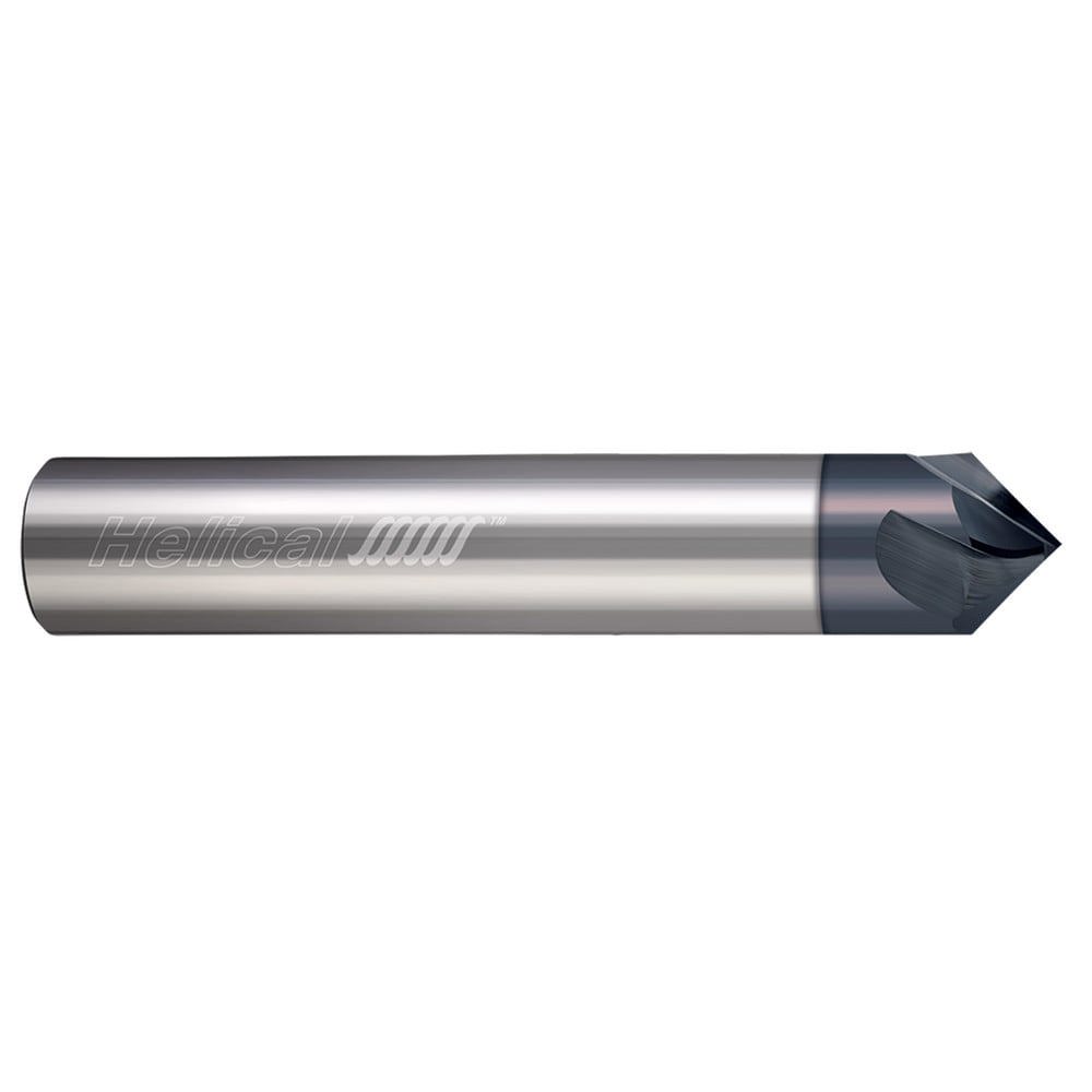 Chamfer Mills; Included Angle: 90.00 ; Chamfer Mill Material: Solid Carbide ; Cutter Head Diameter (Fractional Inch): 5/8 ; Cutter Head Diameter (Decimal Inch): 0.6250 ; End Type: Single ; Shank Diameter (Inch): 5/8