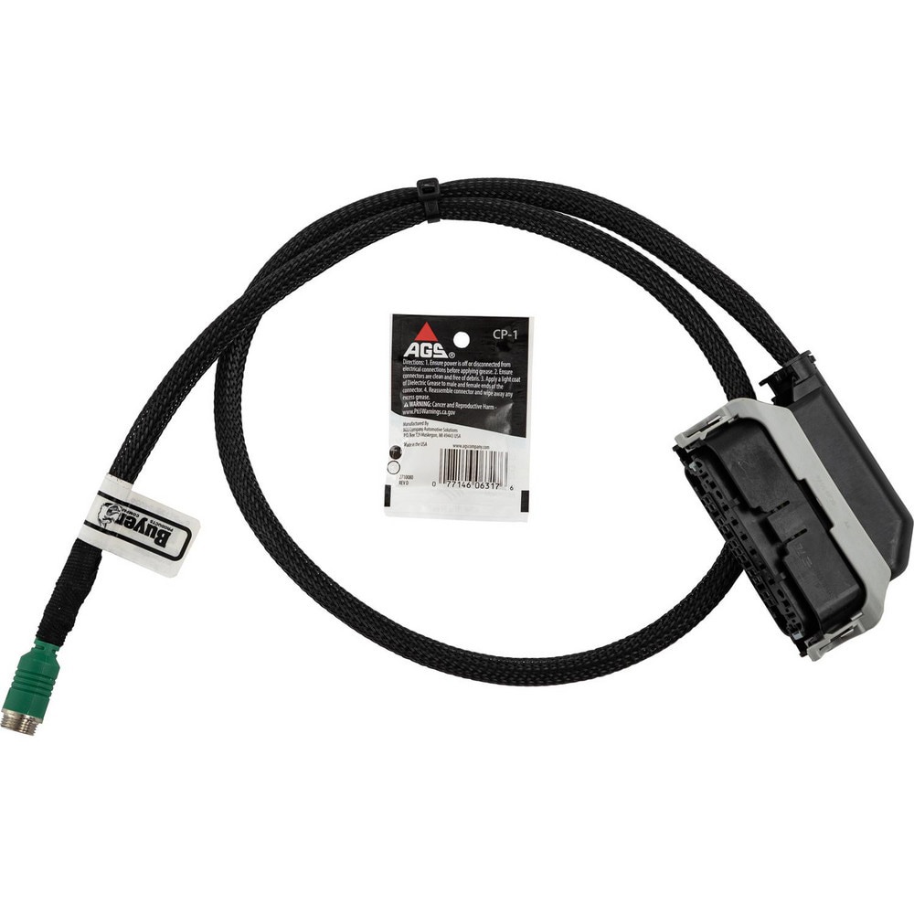 Automotive Replacement Parts; Application: GM 1500 W/T Custom LT Base w/Bed and Factory Box Delete (2019-2022) ; For Use With: Buyers Products Backup Camera ; Includes: Cable and Dielectric Grease Packet ; UNSPSC Code: 25191700