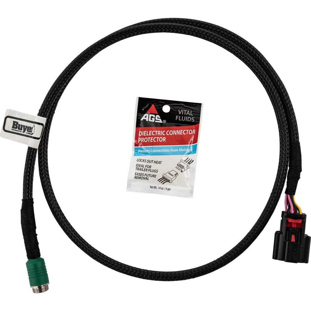 Automotive Replacement Parts; Application: GM 2500/3500 Cab Chassis (2020-2023) ; For Use With: Buyers Products Backup Camera ; Includes: Cable and Dielectric Grease Packet ; UNSPSC Code: 25191700