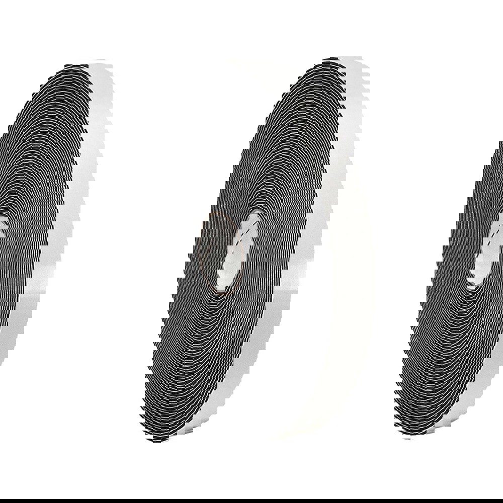 Black Double-Sided Polyethylene Foam Tape: 1/2