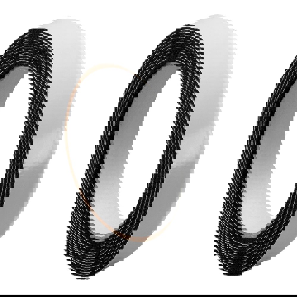 Hook & Loop; Shape: Roll ; Tape Width: 1.00in ; Color: Black ; Roll Length (yd): 10.00 ; Component Type: Hook & Loop ; UNSPSC Code: 44122109