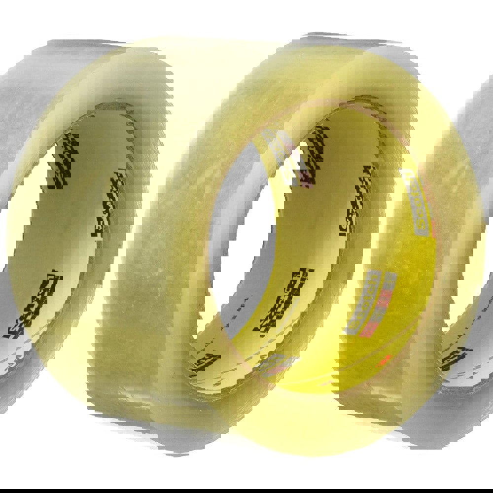 Packing Tape: Clear, Hot Melt Rubber Resin Adhesive