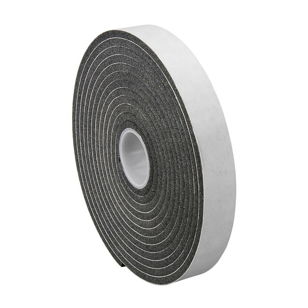 Gasket Tapes; Thickness: 1/4 (Inch); Width (Inch): 3/4 ; Color: Black ; Material: Vinyl Foam
