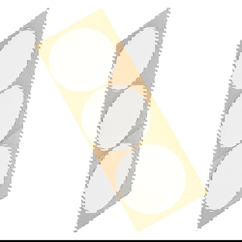 White Double-Sided Polyethylene Foam Tape: 3/4