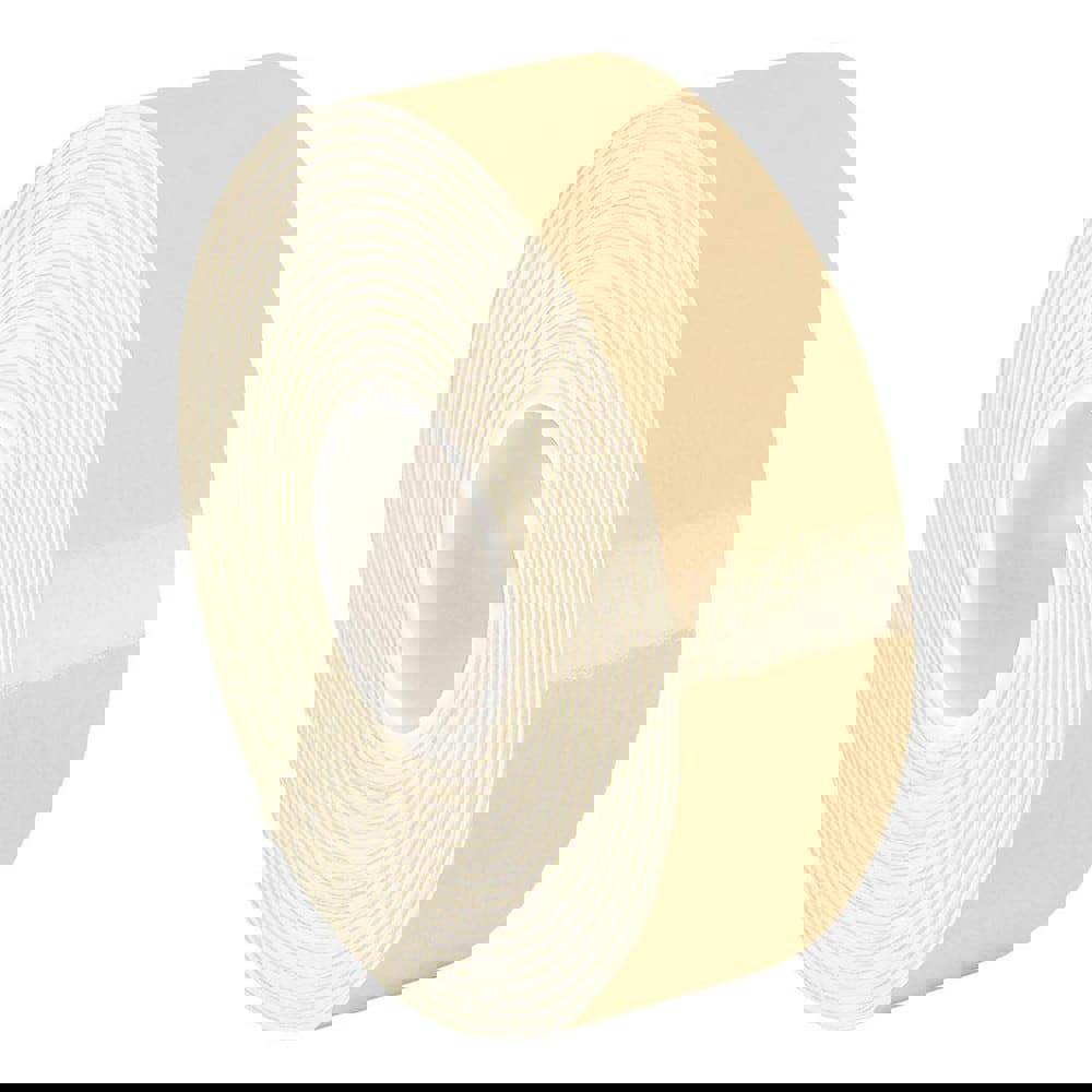 White Double-Sided Polyethylene Foam Tape: 1/2