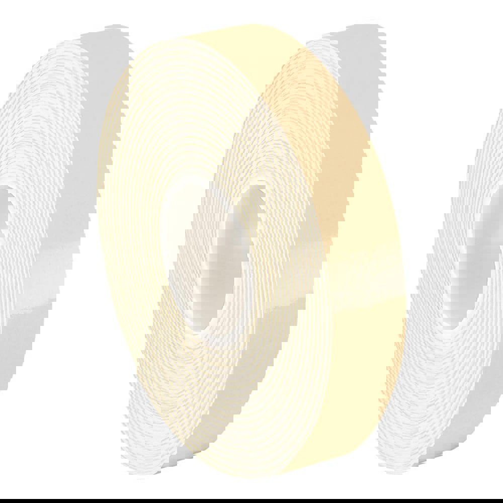 White Double-Sided Polyethylene Foam Tape: 1/2
