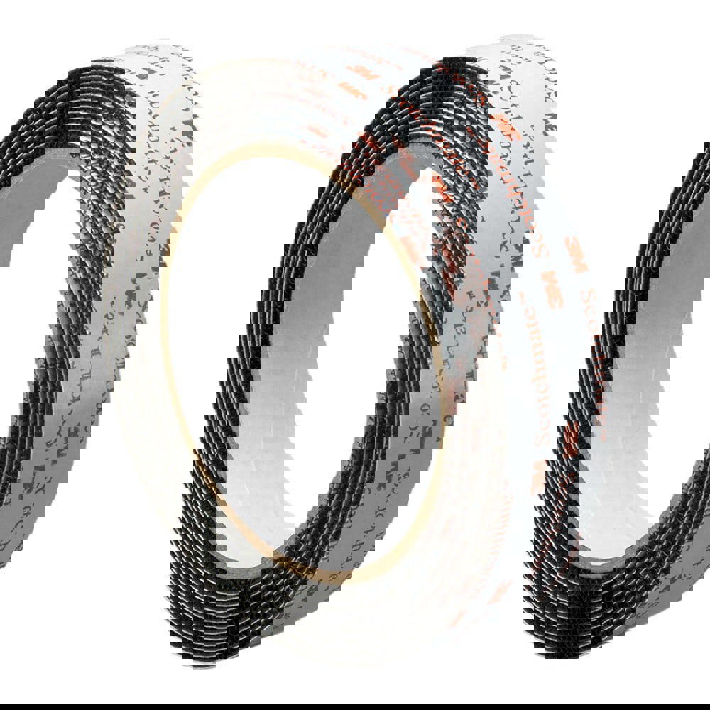 Hook & Loop; Shape: Roll ; Tape Width: 1.00in ; Color: Black ; Roll Length (yd): 5.00 ; Component Type: Hook & Loop ; UNSPSC Code: 44122109