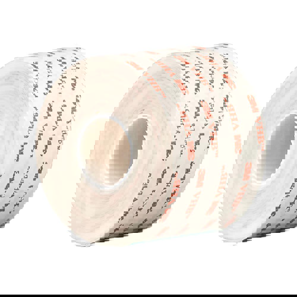 White Double-Sided Foam Tape: 3/4