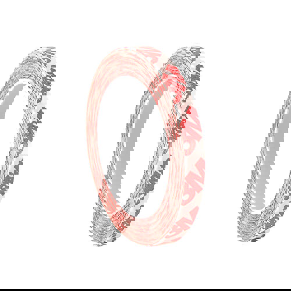 Clear Double-Sided Polyester Film Tape: 1/2