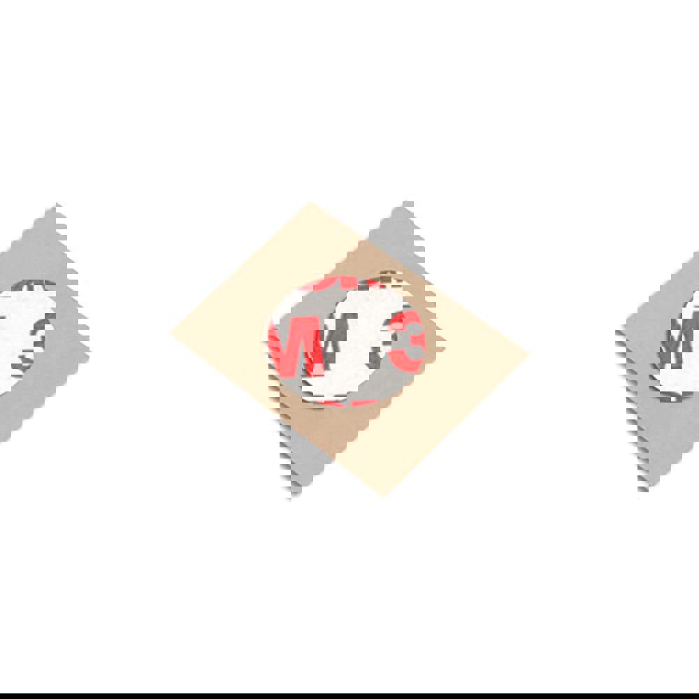 Clear Double-Sided Polyester Film Tape: 1/2
